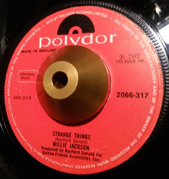 Millie Jackson : Breakaway (7", Single)