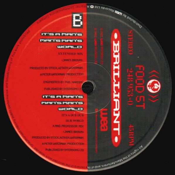 Brilliant : It's A Man's Man's Man's World (12", Single)