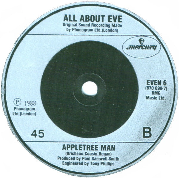 All About Eve : Wild Hearted Woman (7", Single, Sil)