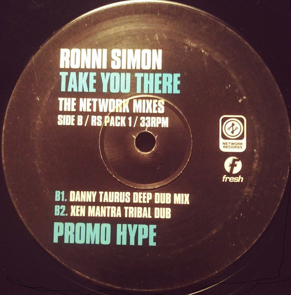 Ronni Simon : Take You There (The Network Mixes) (2x12", Promo)