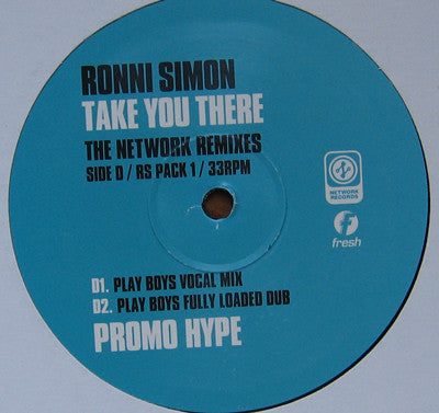 Ronni Simon : Take You There (The Network Mixes) (2x12", Promo)