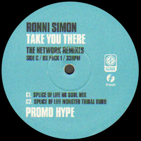 Ronni Simon : Take You There (The Network Mixes) (2x12", Promo)