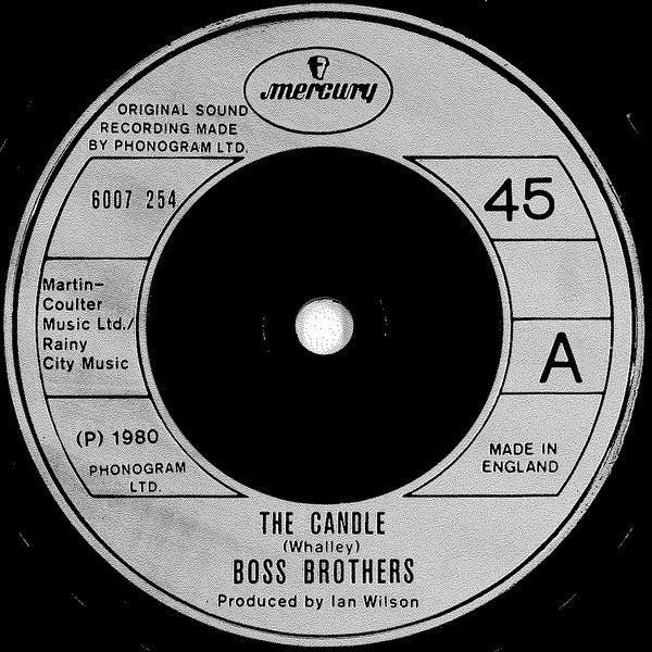 Boss Brothers : The Candle (7", Single, Inj)