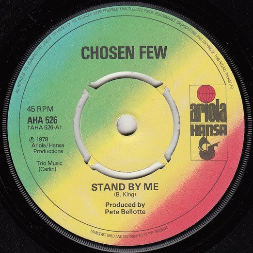 Chosen Few* : Stand By Me (7", Single)