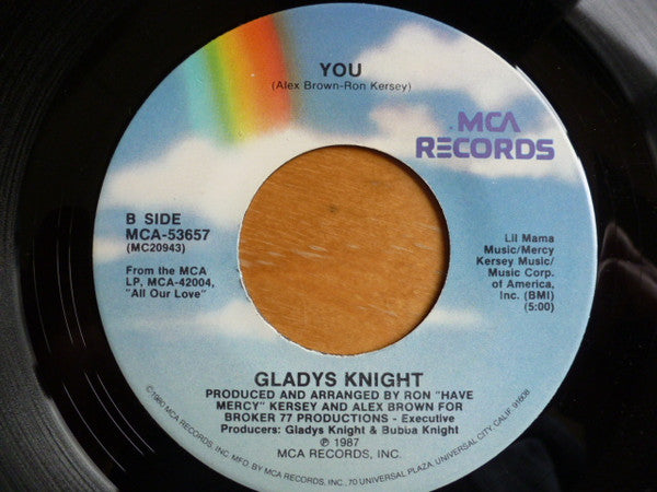 Gladys Knight : Licence To Kill (7", Single, Lab)