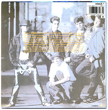 New Kids On The Block : Games (The Kids Get Hard Mix) (7", Single)