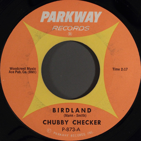Chubby Checker : Birdland / Black Cloud (7", Single, Styrene, Mon)