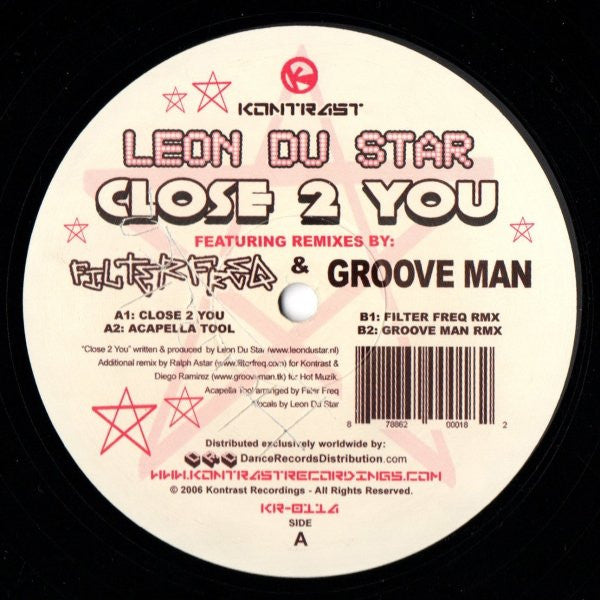 Leon Du Star : Close 2 You (12")