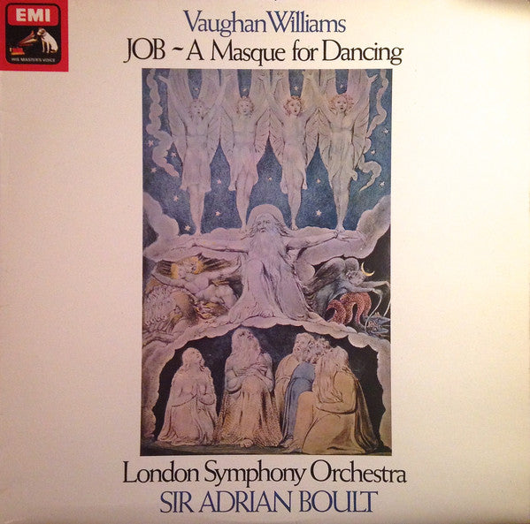 Ralph Vaughan Williams - London Symphony Orchestra, Sir Adrian Boult : Job  - A Masque For Dancing (LP, RE, RP)