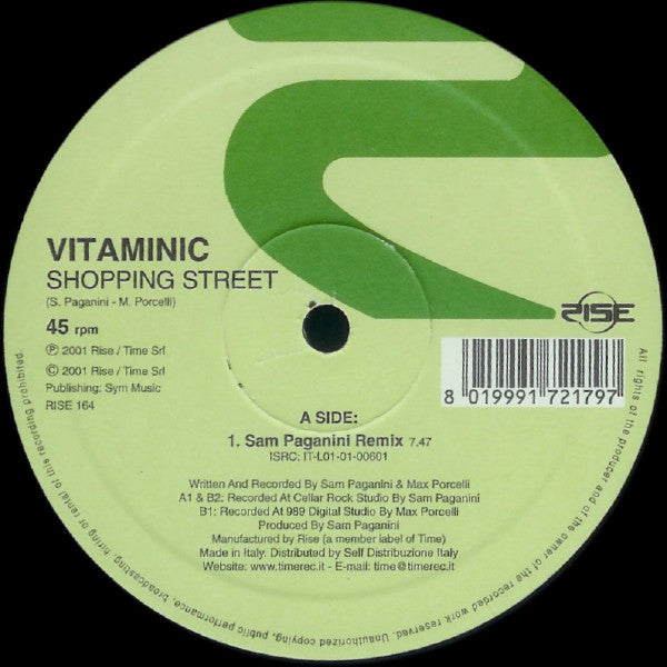 Vitaminic : Shopping Street (12")