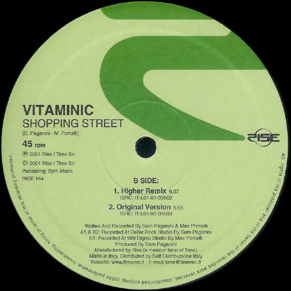 Vitaminic : Shopping Street (12")