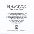 The New Devices : Everything Good (CDr, Promo)