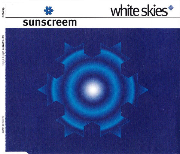 Sunscreem : White Skies (CD, Single)