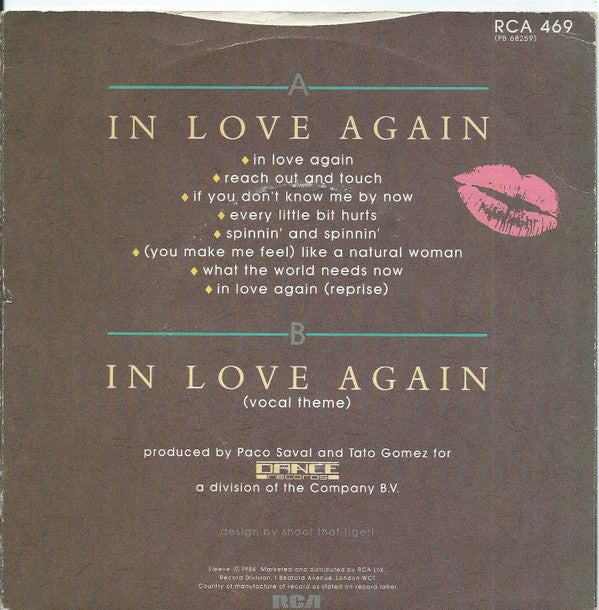 Band Of Gold : In Love Again (7", Single)