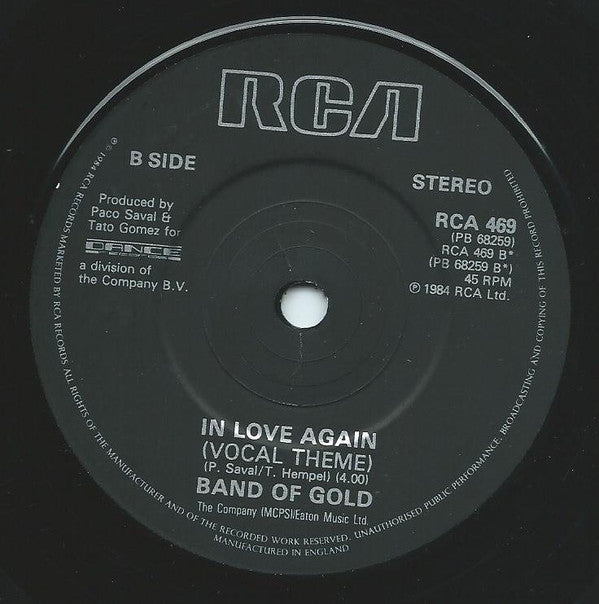 Band Of Gold : In Love Again (7", Single)