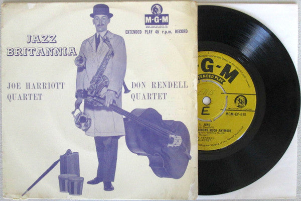 The Joe Harriott Quartet / Don Rendell Quartet : Jazz Britannia (7", EP)