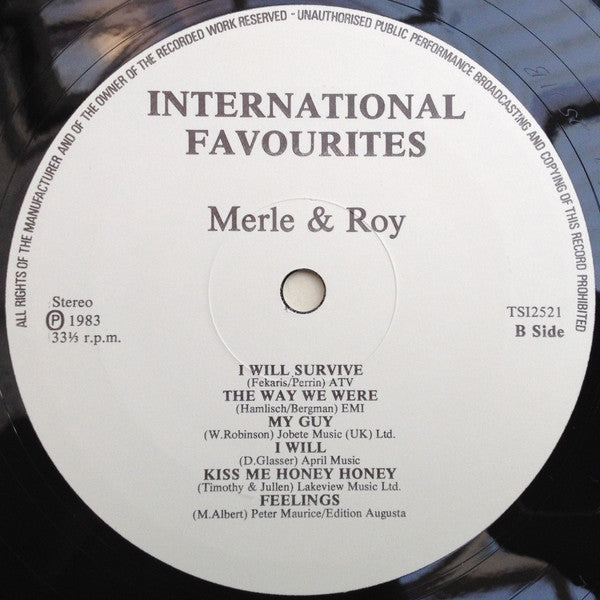 Merle And Roy : International Favourites (LP)