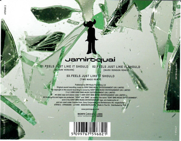 Jamiroquai : Feels Just Like It Should (CD, Maxi, CD2)
