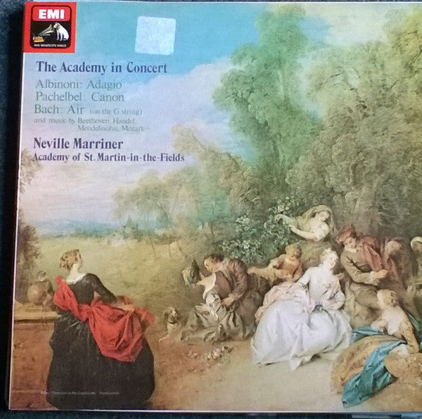 The Academy Of St. Martin-in-the-Fields - Sir Neville Marriner : The Academy In Concert (LP, RE, RP)