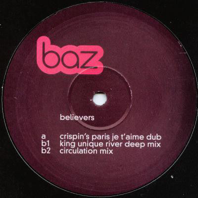 Baz : Believers (12", Promo)