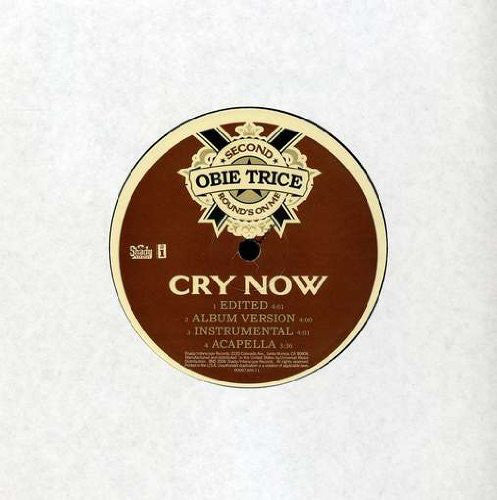 Obie Trice : Cry Now (12", Single)