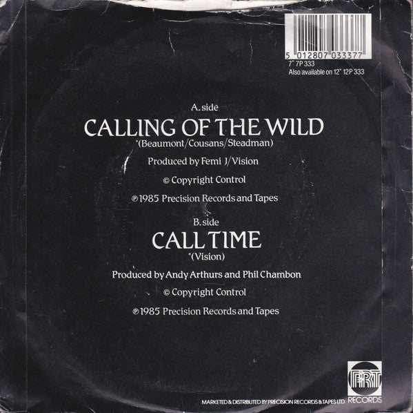 Vision (13) : Calling Of The Wild (7")