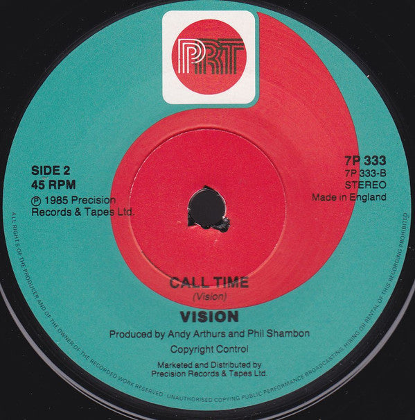 Vision (13) : Calling Of The Wild (7")