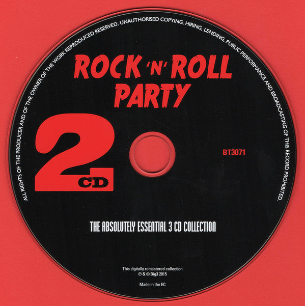 Various : Rock 'N' Roll Party (3xCD, Comp)