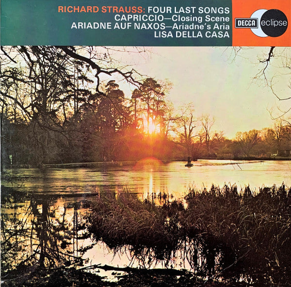 Richard Strauss, Lisa Della Casa : Four Last Songs / Capriccio - Closing Scene / Ariadne Auf Naxos - Ariadne's Aria (LP, Comp, Mono)