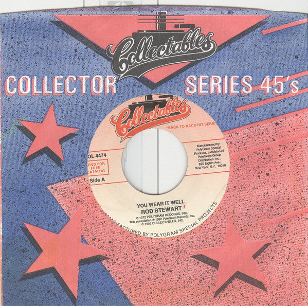 Rod Stewart : You Wear It Well (7", Single)
