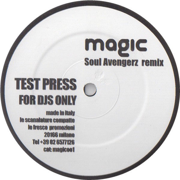 Shawn Christopher : Magic (12", Promo, TP)
