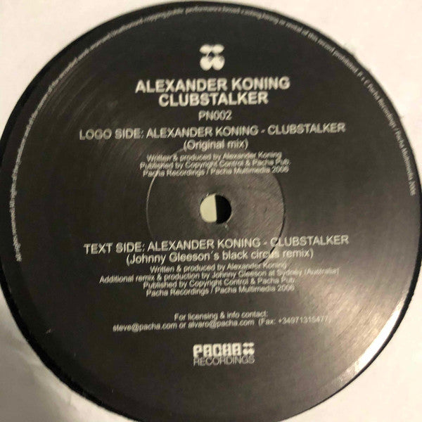 Alexander Koning : Clubstalker (12")