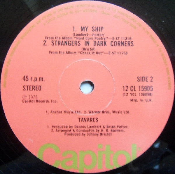 Tavares : The Mighty Power Of Love (12", Single)