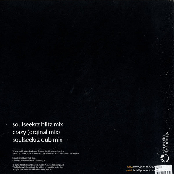 Elektrik DJ : Crazy (12")
