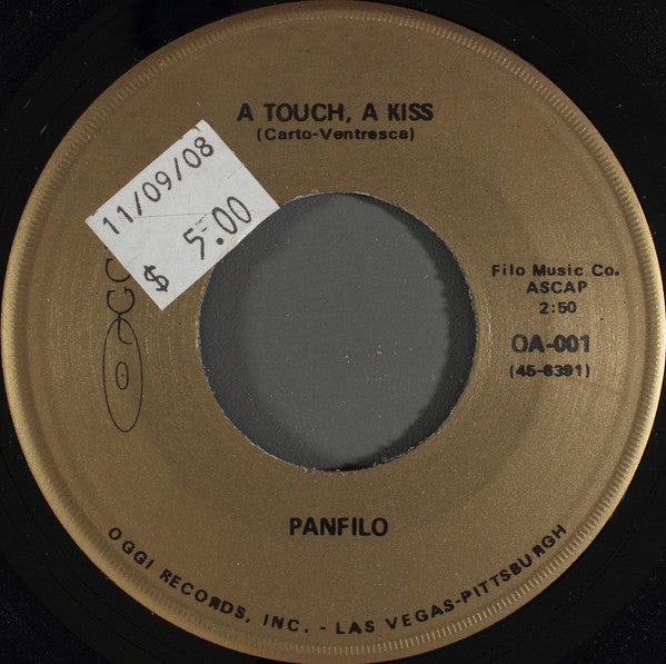 Panfilo (3) : A Touch, A Kiss (7")