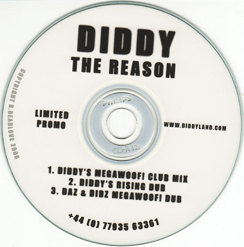 Diddy : The Reason (CDr, Promo)