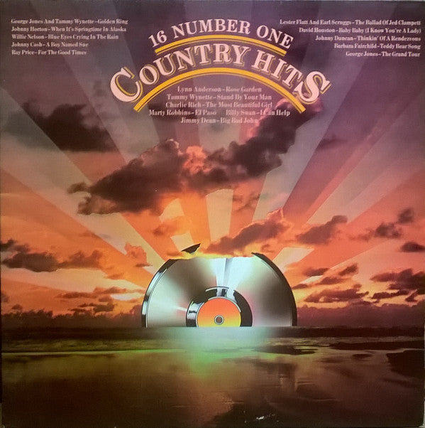 Various : 16 Number One Country Hits (LP, Comp)
