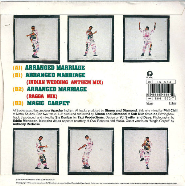 Apache Indian : Arranged Marriage (7", Jukebox)