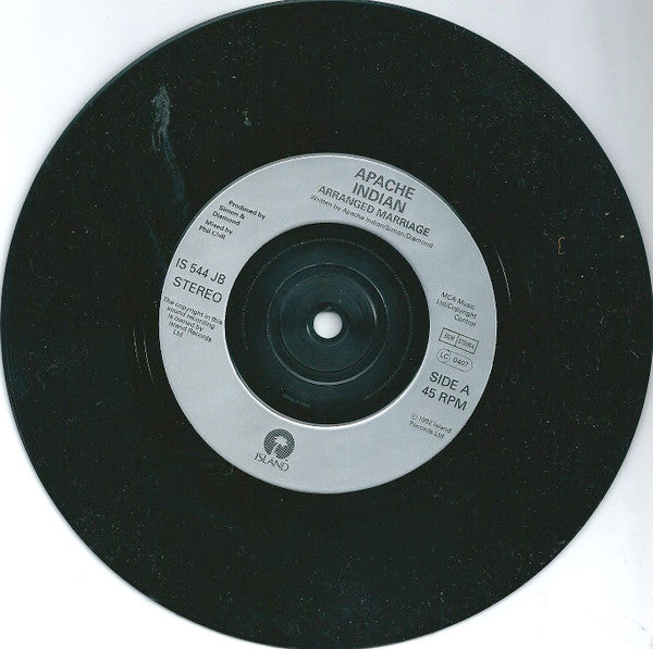 Apache Indian : Arranged Marriage (7", Jukebox)