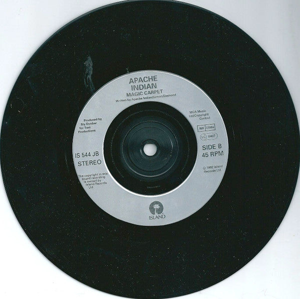 Apache Indian : Arranged Marriage (7", Jukebox)