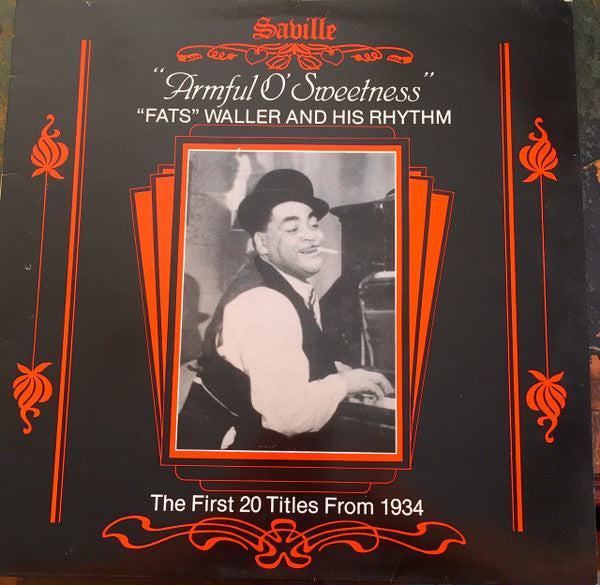 Fats Waller & His Rhythm : Armful O' Sweetness (LP, Comp, Mono)