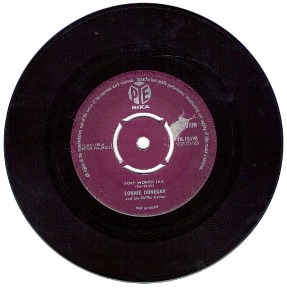 Lonnie Donegan's Skiffle Group : Fort Worth Jail (7", Single)