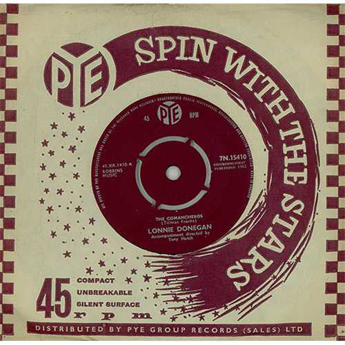 Lonnie Donegan : The Comancheros (7")