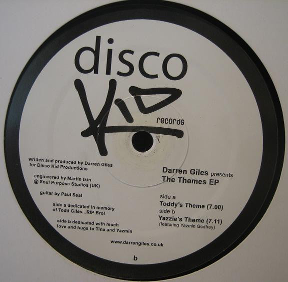 Darren Giles : The Themes EP (12", EP)