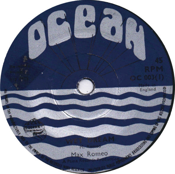 Max Romeo : Wet Dream (7", RP, Dar)