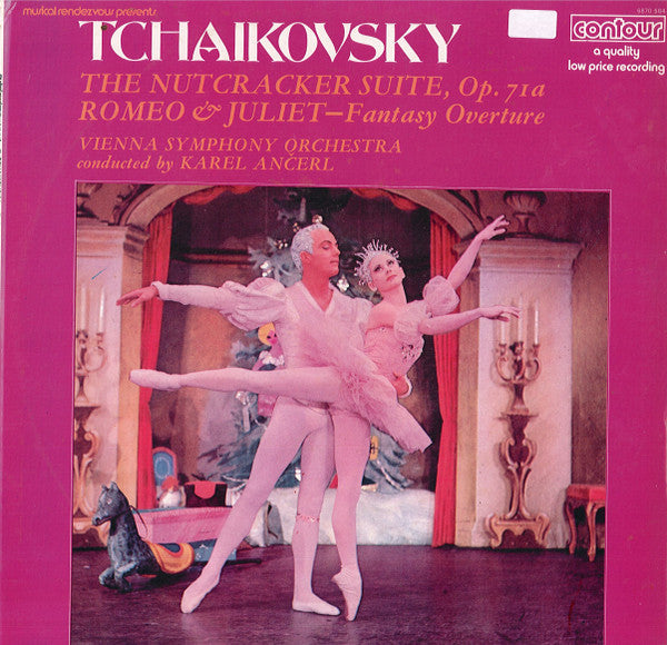 Pyotr Ilyich Tchaikovsky, Wiener Symphoniker Conducted By Karel Ančerl : The Nutcracker Suite, Op. 71a / Romeo & Juliet - Fantasy Overture (LP, RE)