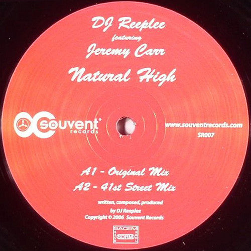DJ Reeplee : Natural High (12")
