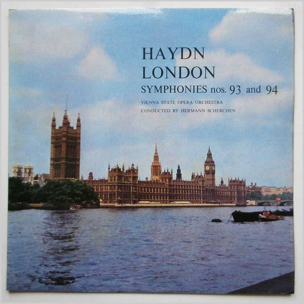 Joseph Haydn - Orchester Der Wiener Staatsoper, Hermann Scherchen : London Symphonies Nos. 93 And 94 (LP)
