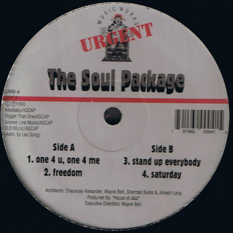 House Of Jazz : The Soul Package (12")
