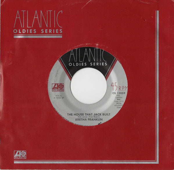 Aretha Franklin : The House That Jack Built / I Say A Little Prayer (7", RE)